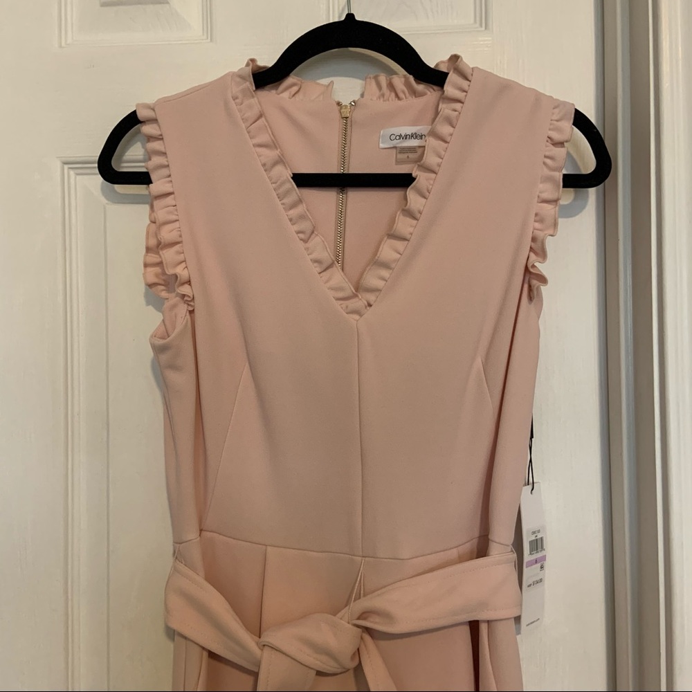 Calvin Klein Pink Pant Jumpsuit